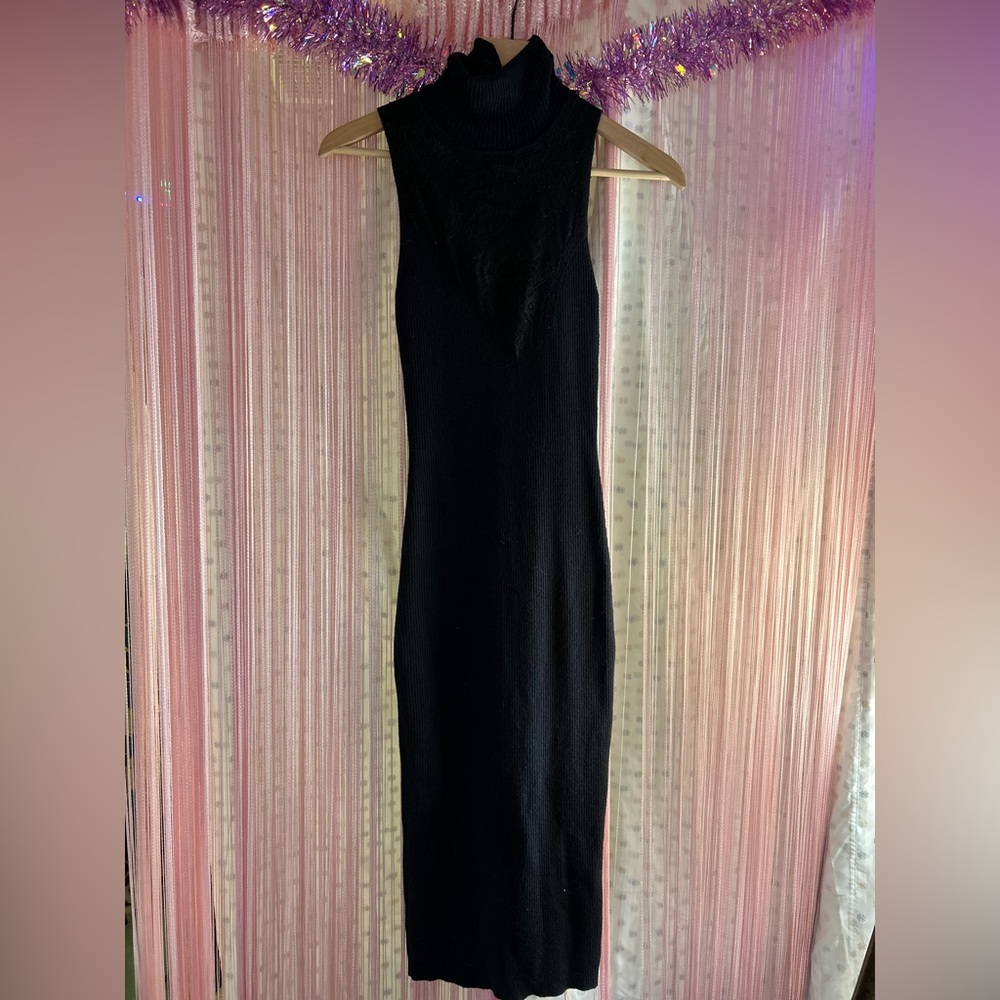 rag & bone Black Sleeveless maxi Dress